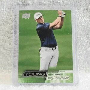 5/$20 Mint 2024 UD Vincent Norrman Youg Guns Golf Card 132!!